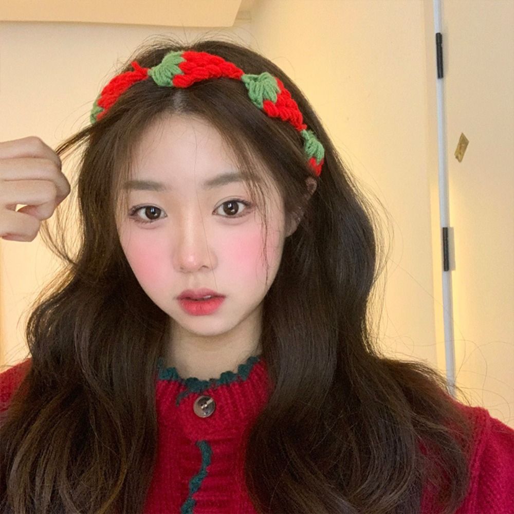 かわいいフランス製ニットヘッドバンド、きのこ柄レトロロングニ - Headband Summer Knit のレビューと価格