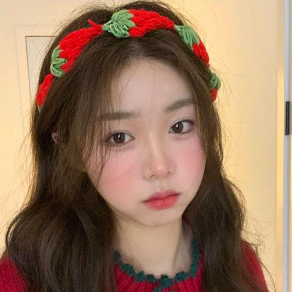 かわいいフランス製ニットヘッドバンド、きのこ柄レトロロングニ - Headband Summer Knit のレビューと価格