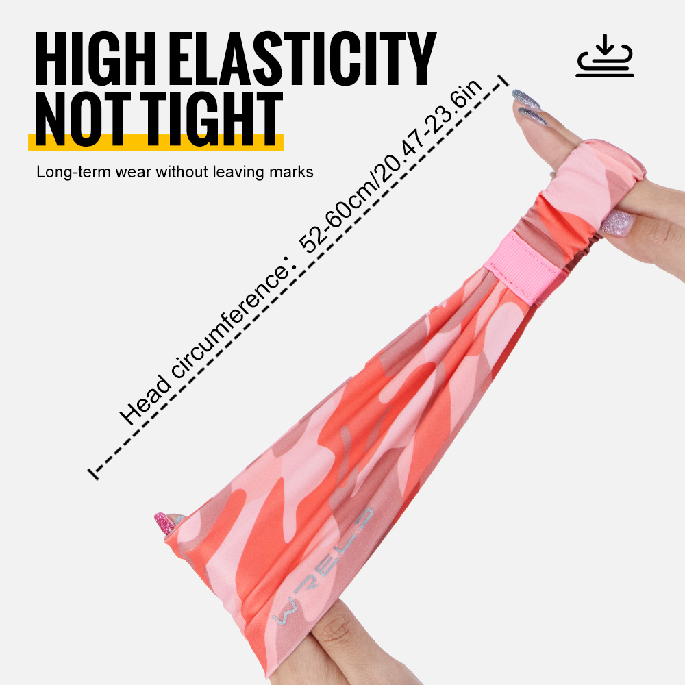WRELS ヘッドバンド スウェットバンド 迷彩柄 滑り止め - Headband Summer Knit のレビューと価格