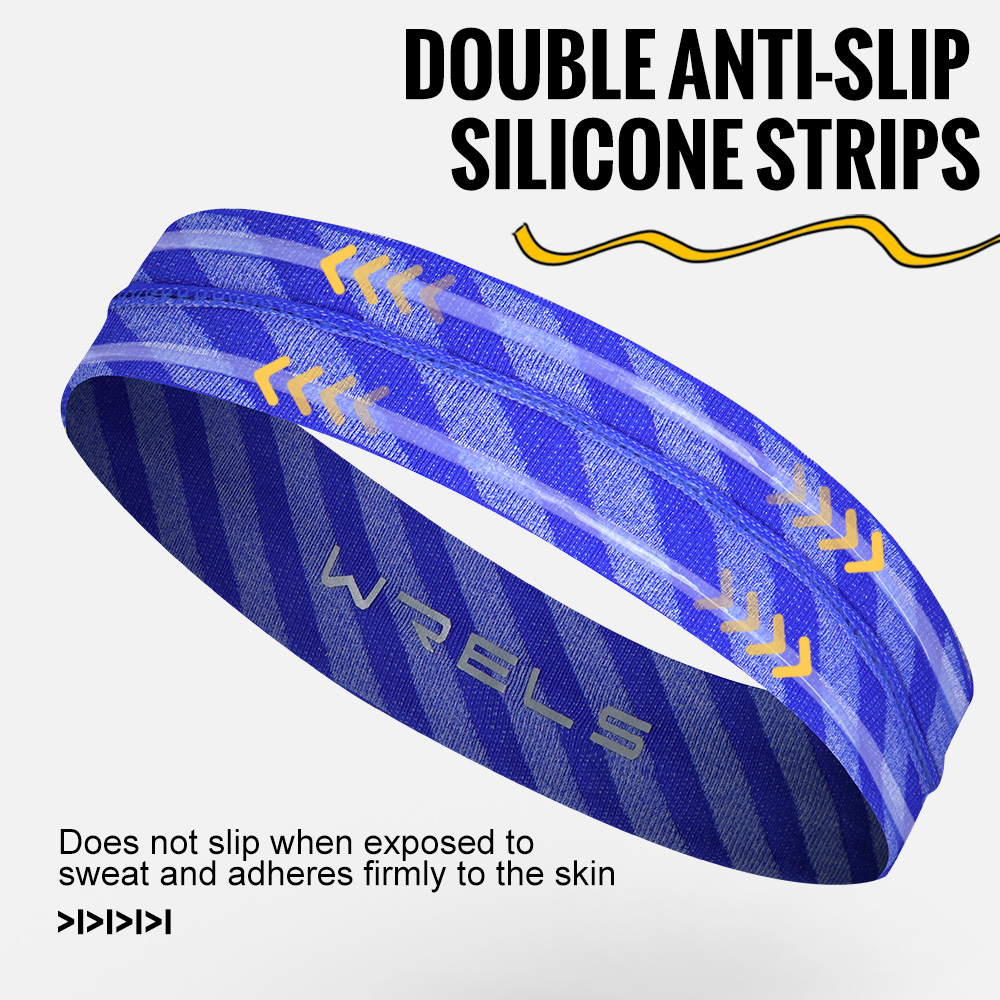 WRELS スポーツヘッドバンド ノンスリップ 吸湿性 滑り - Headband Summer Knit のレビューと価格