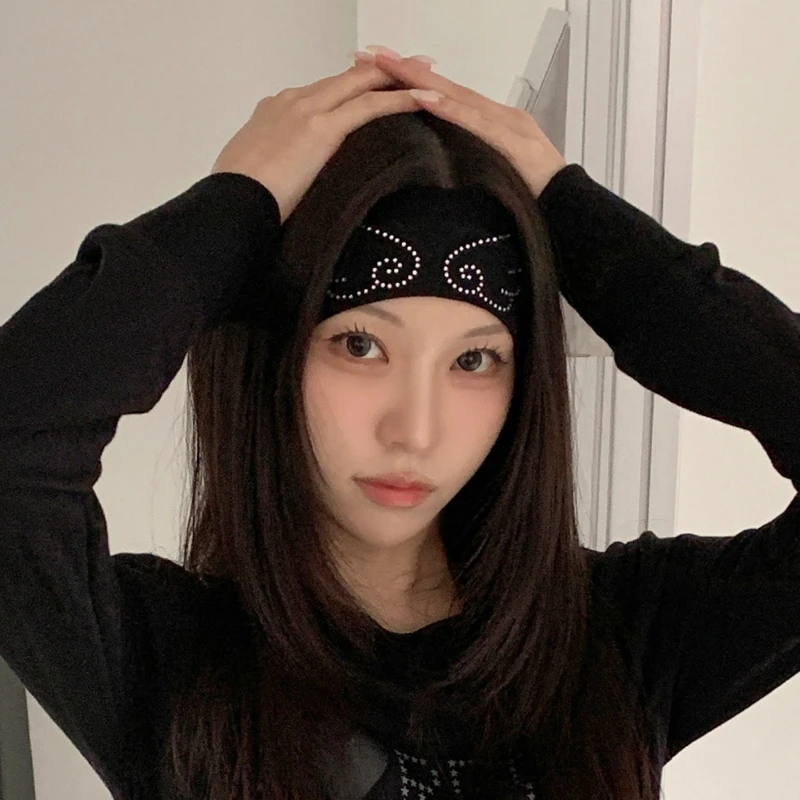 IUM ニッチ スパイシー ガール エンジェルウィング ホッ - Headband Summer Knit のレビューと価格